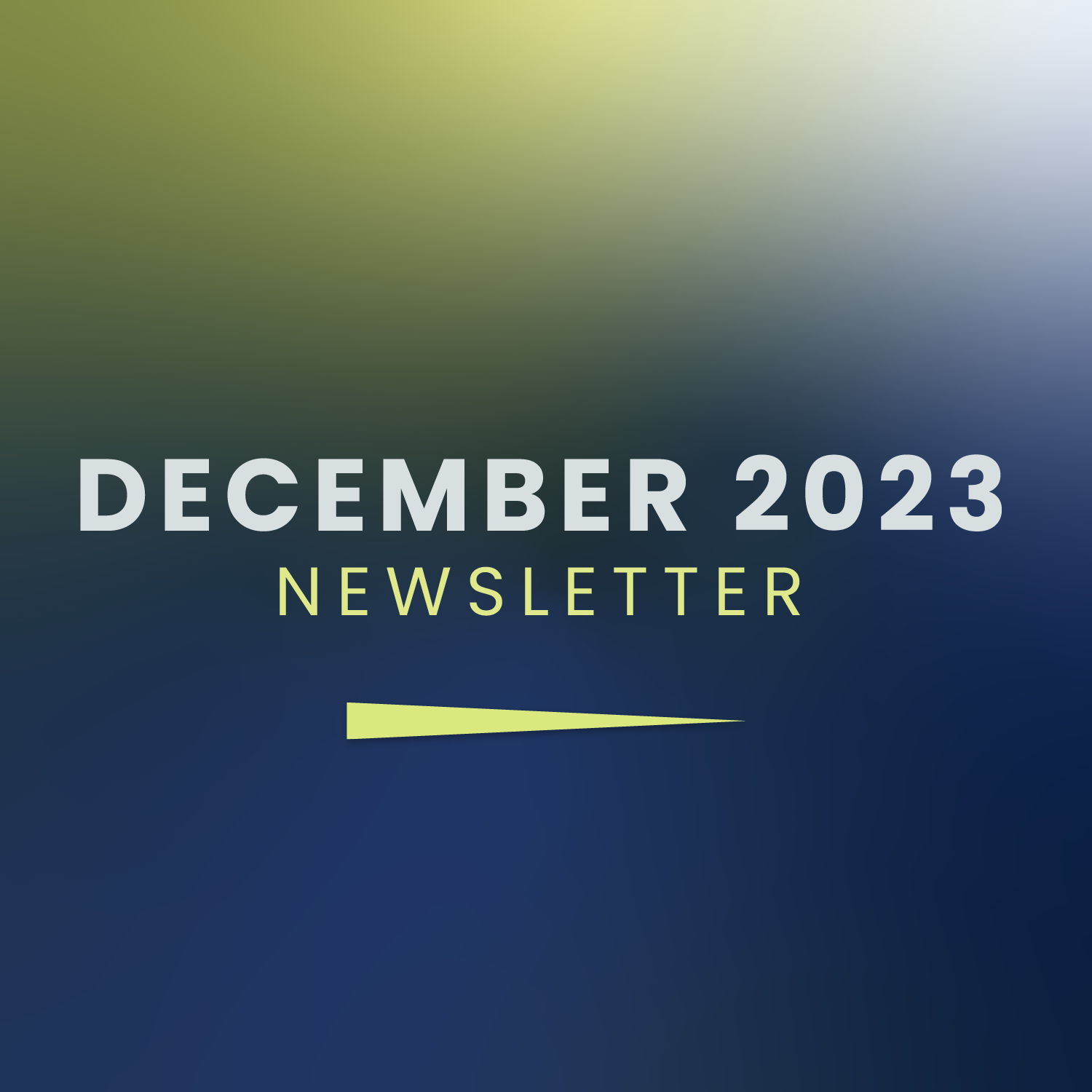 December Newsletter 2023